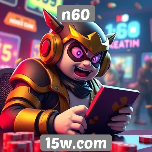 n60 apresenta novos recursos de jogos online